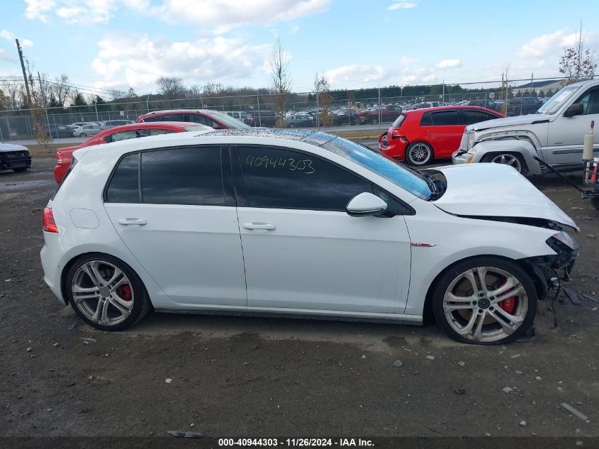 VIN 3VW447AU7GM016457 2016 Volkswagen Golf Gti, Aut... no.13