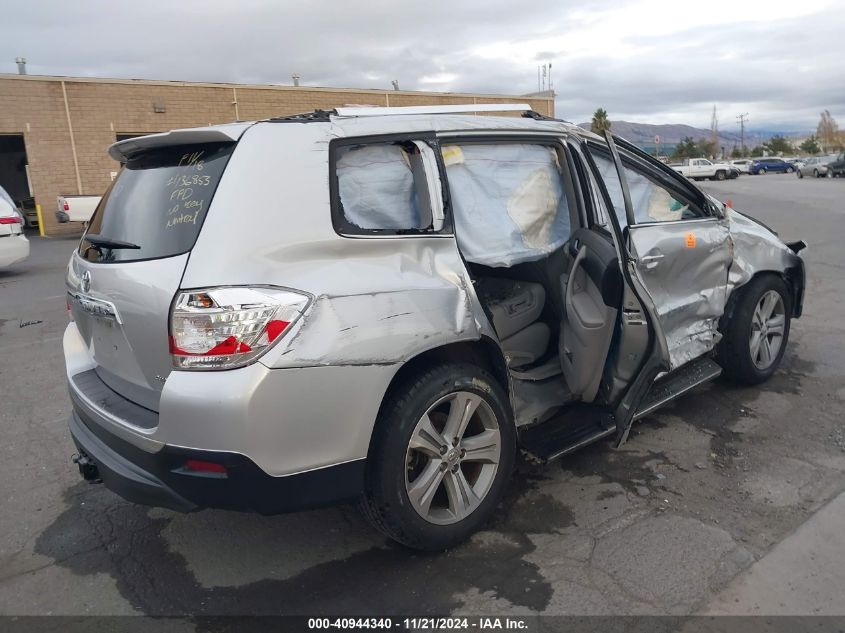 VIN 5TDDK3EH4DS234348 2013 Toyota Highlander, Limit... no.4