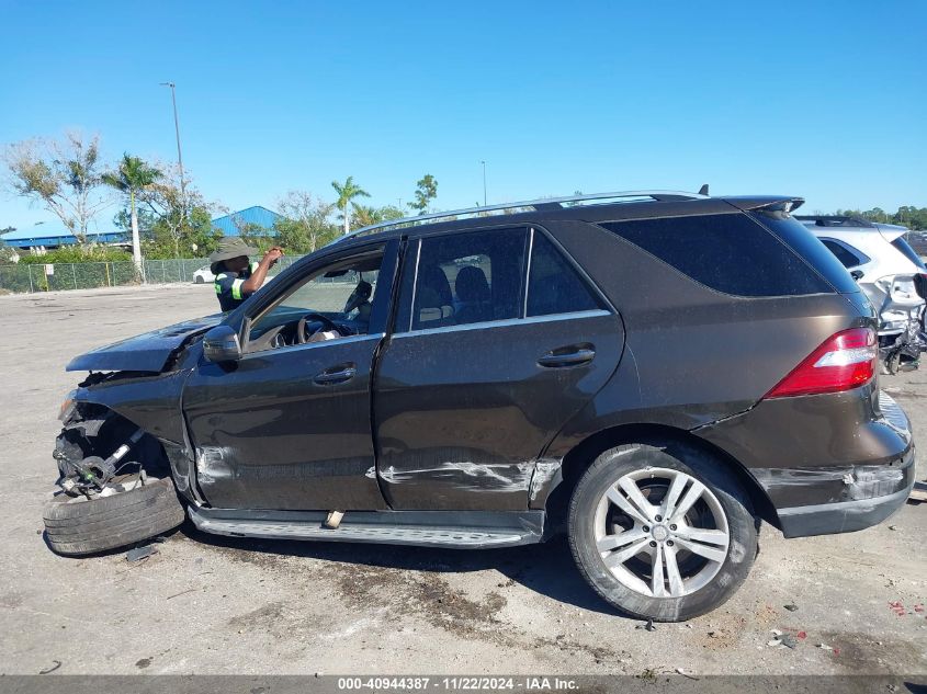 2013 Mercedes-Benz Ml 350 4Matic VIN: 4JGDA5HB0DA234765 Lot: 40944387