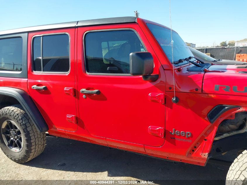 2018 Jeep Wrangler Unlimited Rubicon 4X4 VIN: 1C4HJXFG5JW161617 Lot: 40944391