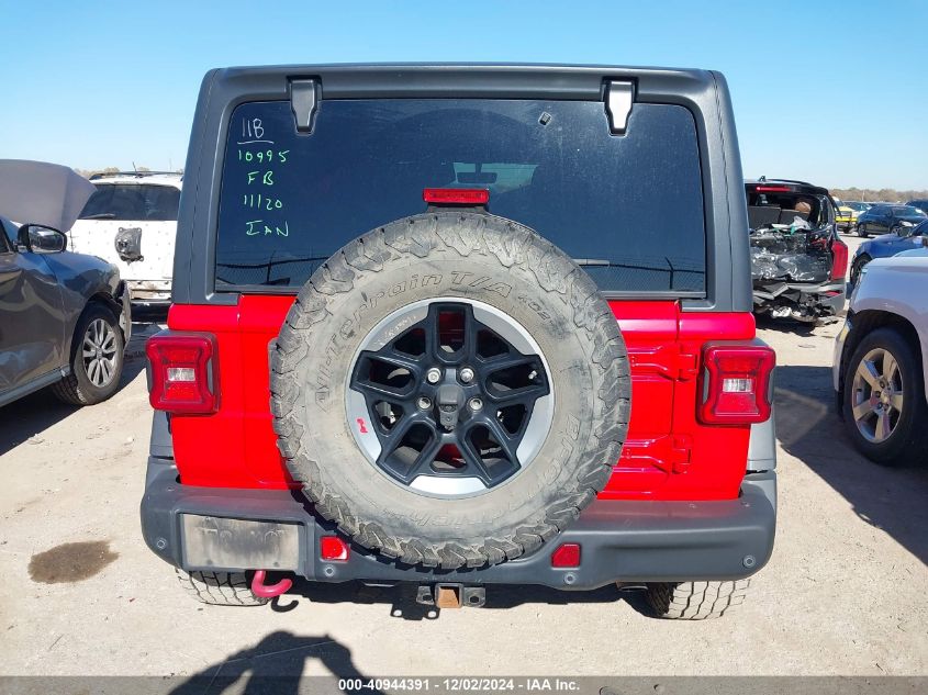 2018 Jeep Wrangler Unlimited Rubicon 4X4 VIN: 1C4HJXFG5JW161617 Lot: 40944391