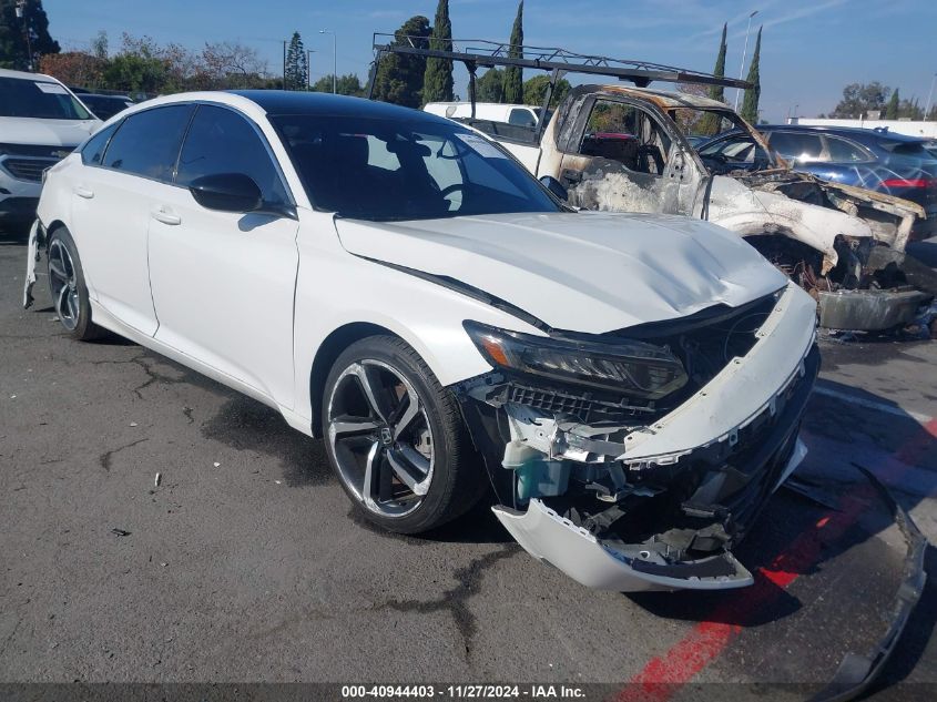 VIN 1HGCV1F35JA114126 2018 Honda Accord, Sport no.1