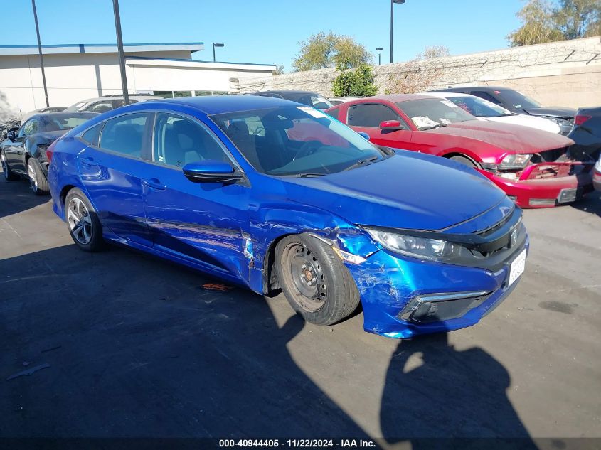 2019 Honda Civic Lx VIN: 19XFC2F61KE211436 Lot: 40944405