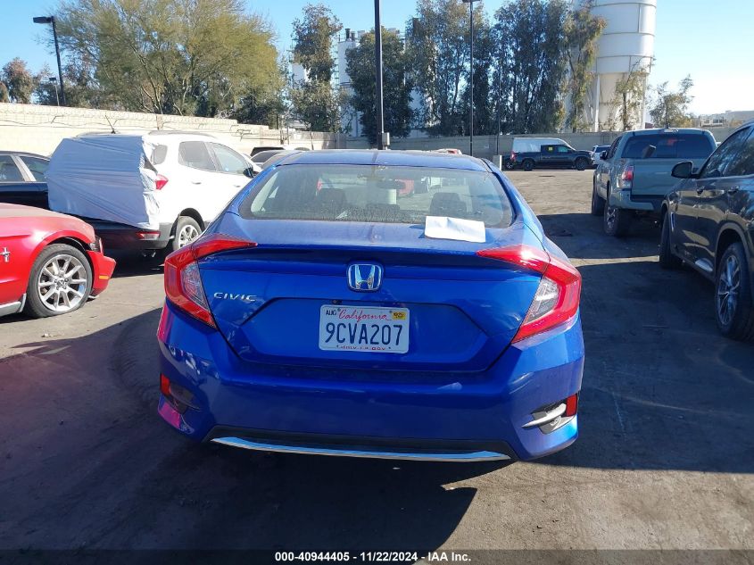 2019 Honda Civic Lx VIN: 19XFC2F61KE211436 Lot: 40944405