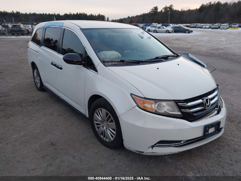 2016 HONDA ODYSSEY