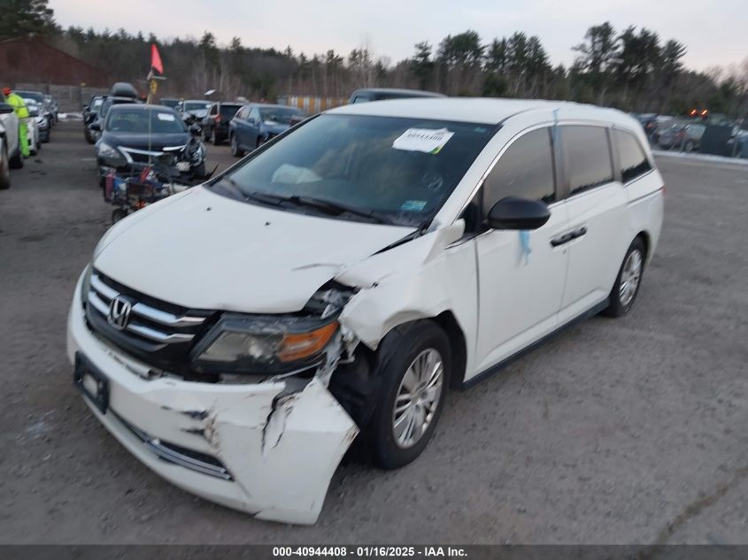 VIN 5FNRL5H2XGB004263 2016 HONDA ODYSSEY no.3