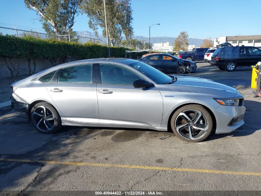 2022 Honda Accord Hybrid Sport VIN: 1HGCV3F27NA037364 Lot: 40944422