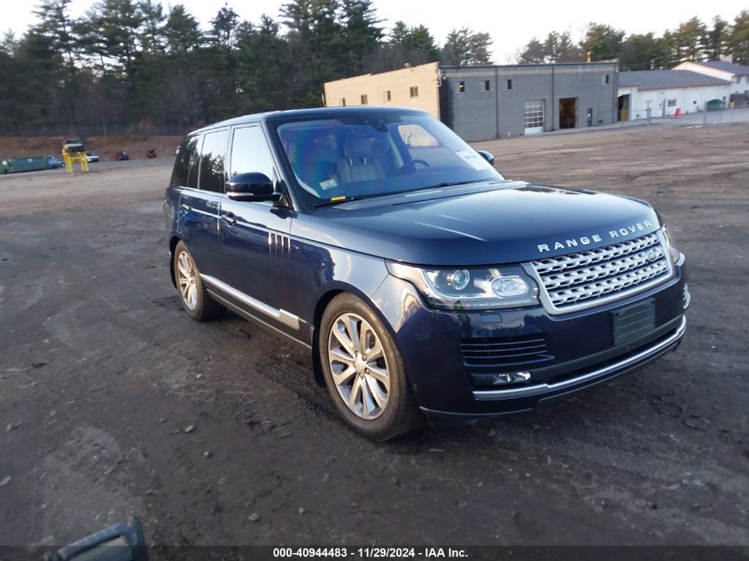 VIN SALGS2FK2HA367607 2017 Land Rover Range Rover,... no.1