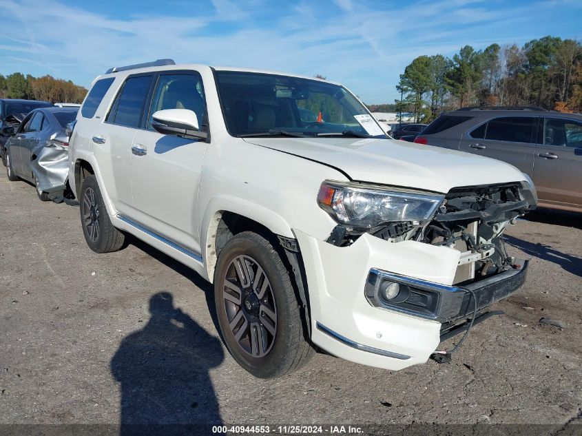 VIN JTEBU5JR4G5344754 2016 Toyota 4runner, Limited no.1