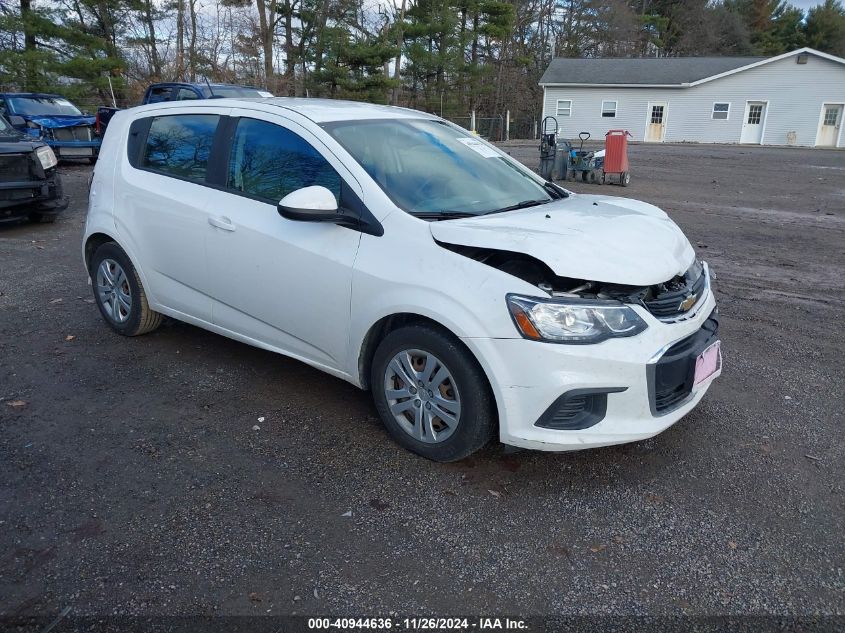 VIN 1G1JG6SG4H4163969 2017 Chevrolet Sonic, Lt Auto no.1