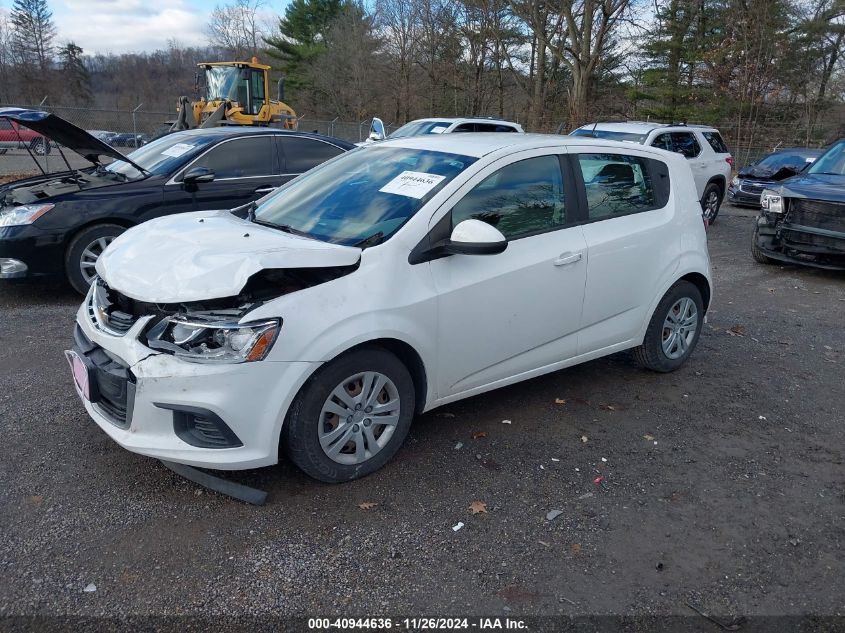 VIN 1G1JG6SG4H4163969 2017 Chevrolet Sonic, Lt Auto no.2