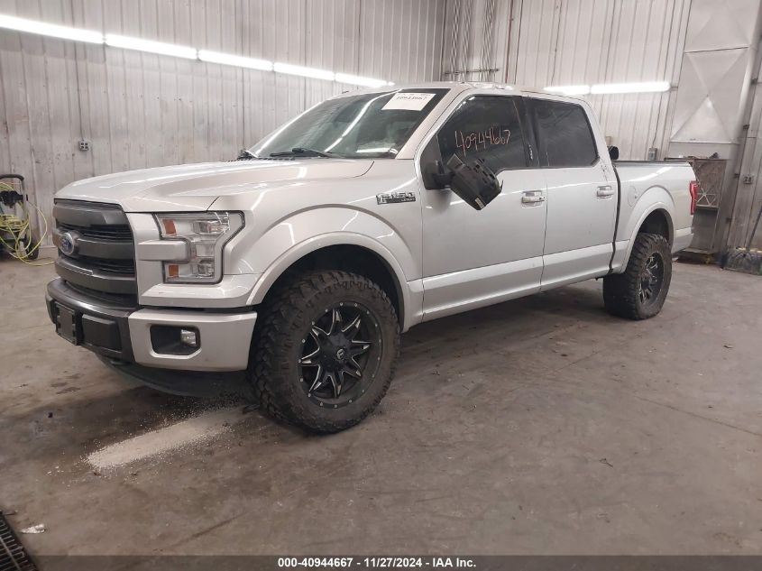 VIN 1FTEW1EF6FKD57784 2015 FORD F-150 no.2