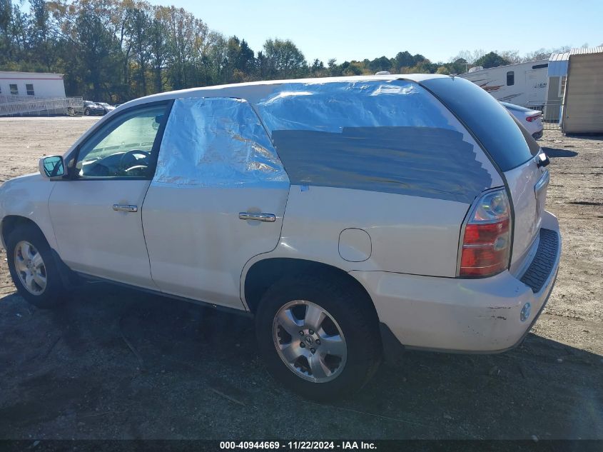 2006 Acura Mdx VIN: 2HNYD18216H506311 Lot: 40944669