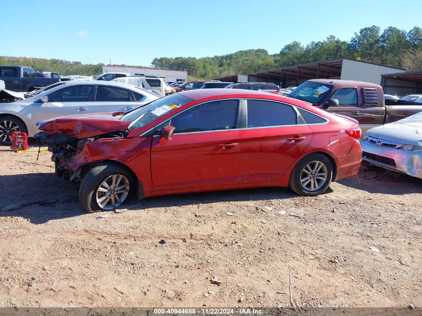 2016 Hyundai Sonata Se VIN: 5NPE24AF9GH326337 Lot: 40944688