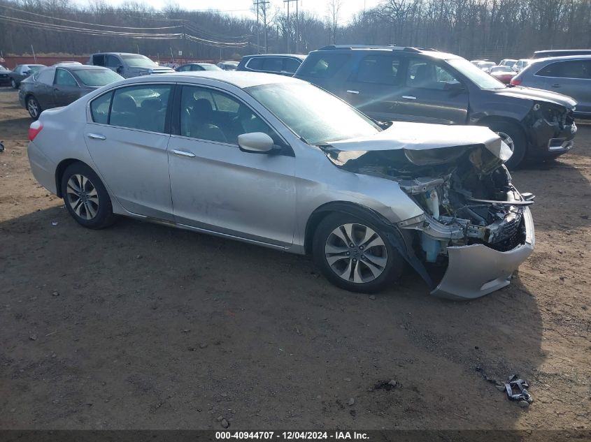 VIN 1HGCR2F39DA175798 2013 Honda Accord, LX no.1