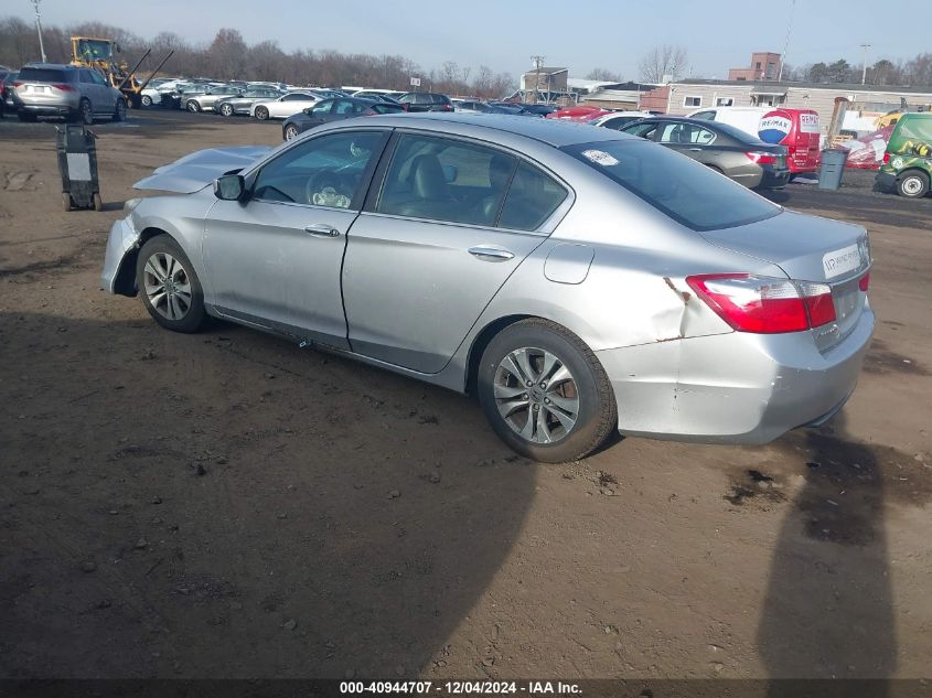 VIN 1HGCR2F39DA175798 2013 Honda Accord, LX no.3