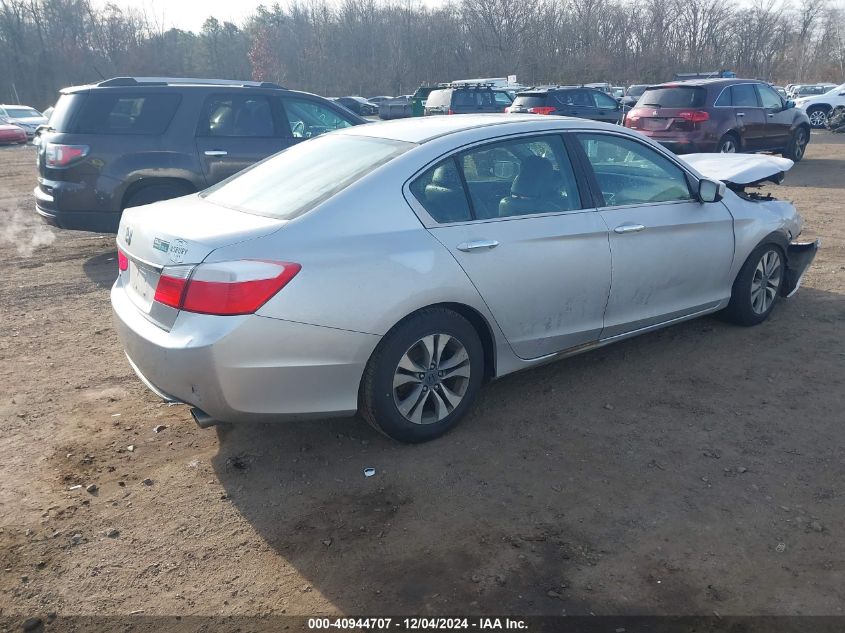 VIN 1HGCR2F39DA175798 2013 Honda Accord, LX no.4