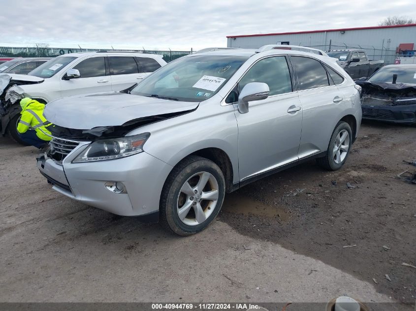 VIN 2T2BK1BA7DC211671 2013 Lexus RX, 350 no.2