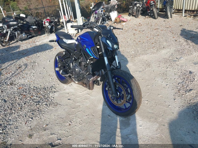 2022 YAMAHA MT07  (VIN: JYARM32E5NA006069)
