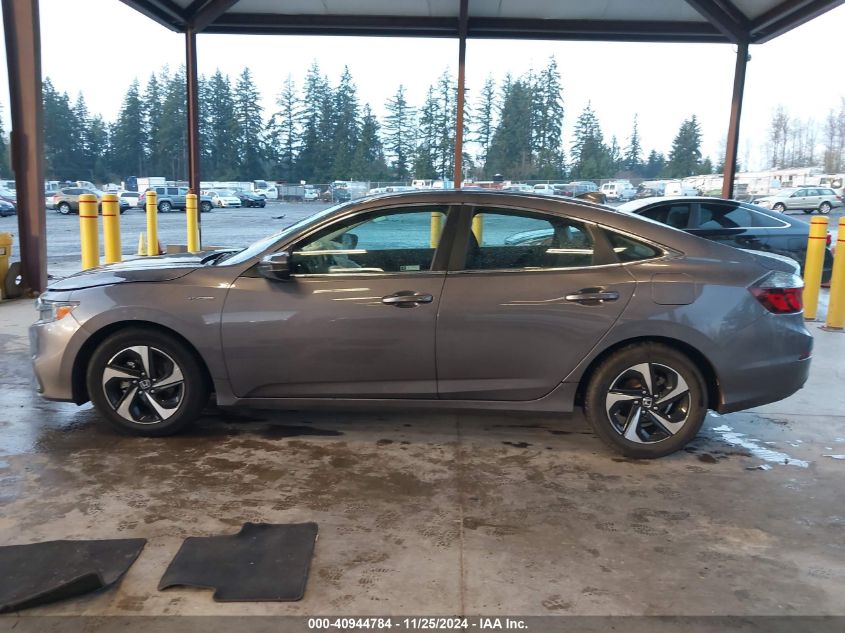 2022 Honda Insight Ex VIN: 19XZE4F5XNE009869 Lot: 40944784