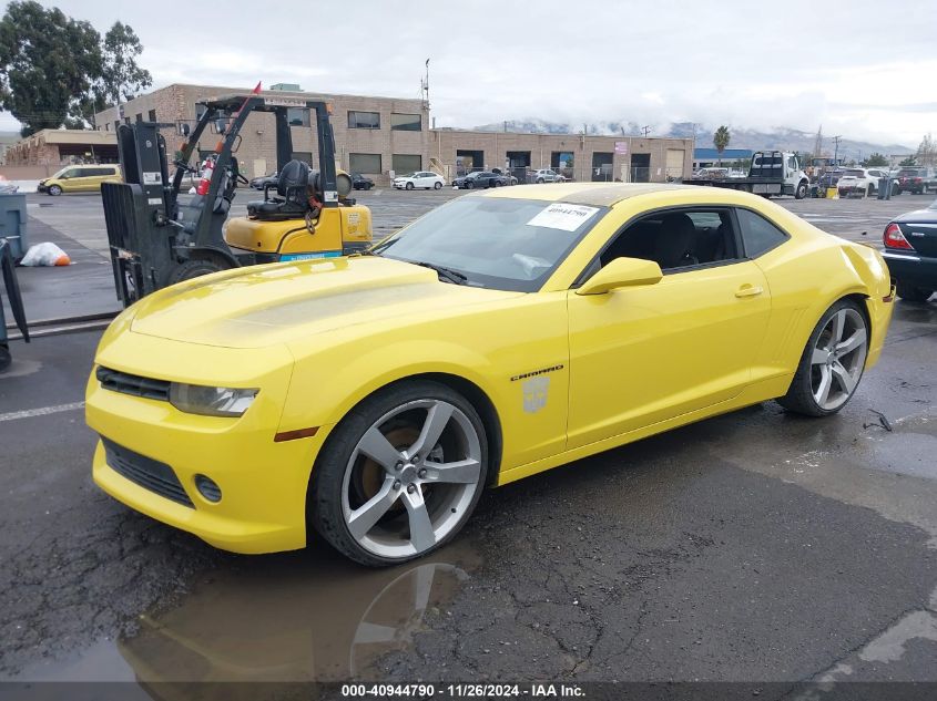 VIN 2G1FB1E32F9106180 2015 CHEVROLET CAMARO no.2