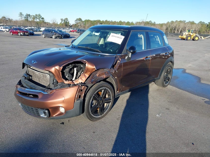 Vin: wmwzc3c51gwt07558, lot: 41434592, mini countryman cooper s 20162