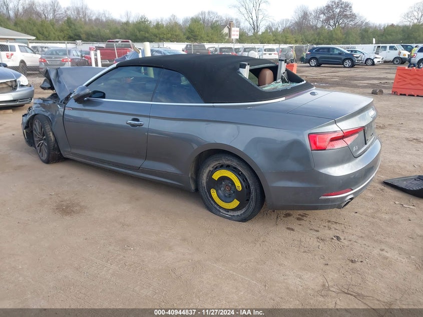 2018 AUDI A5 2.0T PREMIUM - WAU2NGF54JN000218