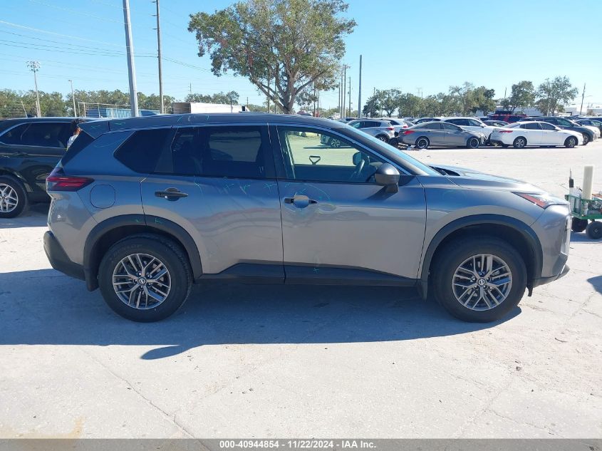 2021 Nissan Rogue S Fwd VIN: JN8AT3AA8MW002574 Lot: 40944854