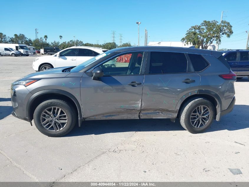 2021 Nissan Rogue S Fwd VIN: JN8AT3AA8MW002574 Lot: 40944854