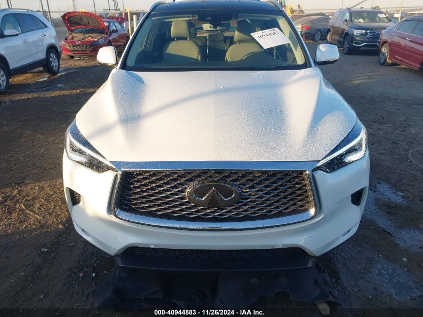 VIN 3PCAJ5EB0PF110194 2023 Infiniti QX50, Sensory Awd no.12