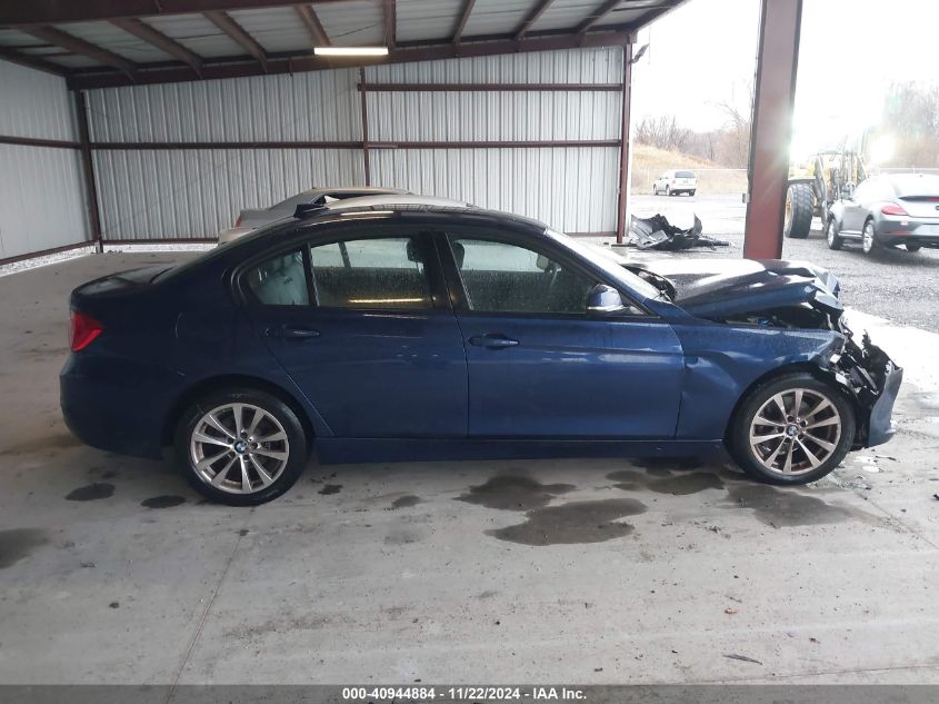 2017 BMW 320I xDrive VIN: WBA8E5G36HNU44917 Lot: 40944884