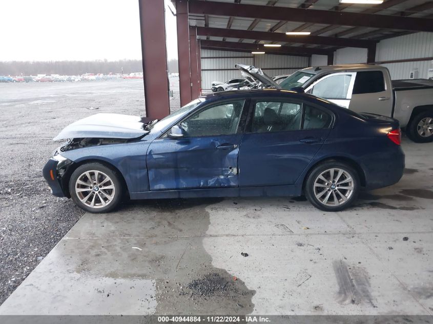 2017 BMW 320I xDrive VIN: WBA8E5G36HNU44917 Lot: 40944884