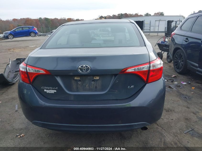 2016 TOYOTA COROLLA LE - 5YFBURHE0GP380183