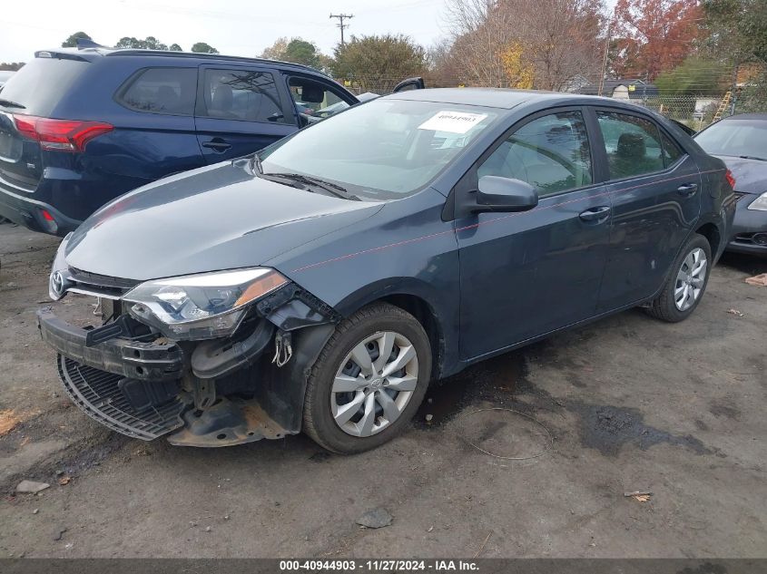 2016 TOYOTA COROLLA LE - 5YFBURHE0GP380183