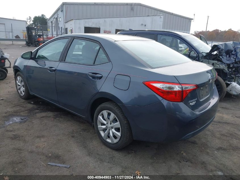 2016 TOYOTA COROLLA LE - 5YFBURHE0GP380183