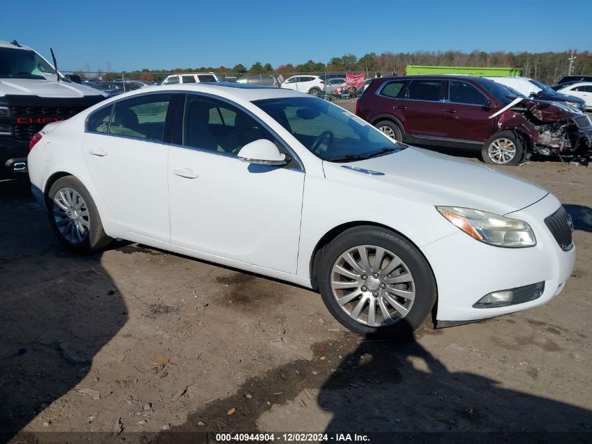 2012 BUICK REGAL VIN: 2G4GR5EK7C9156778