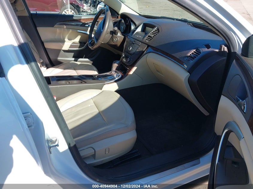 2012 BUICK REGAL VIN: 2G4GR5EK7C9156778