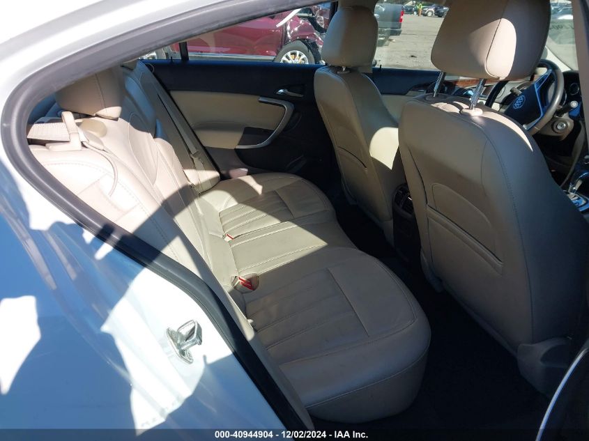 2012 BUICK REGAL VIN: 2G4GR5EK7C9156778