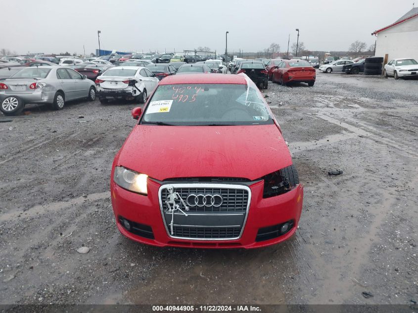 2007 Audi A3 2.0T VIN: WAUHF78PX7A220047 Lot: 40944905