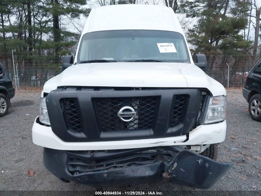 2014 Nissan Nv Cargo Nv2500 Hd S V6 VIN: 1N6BF0LX8EN108258 Lot: 40944934