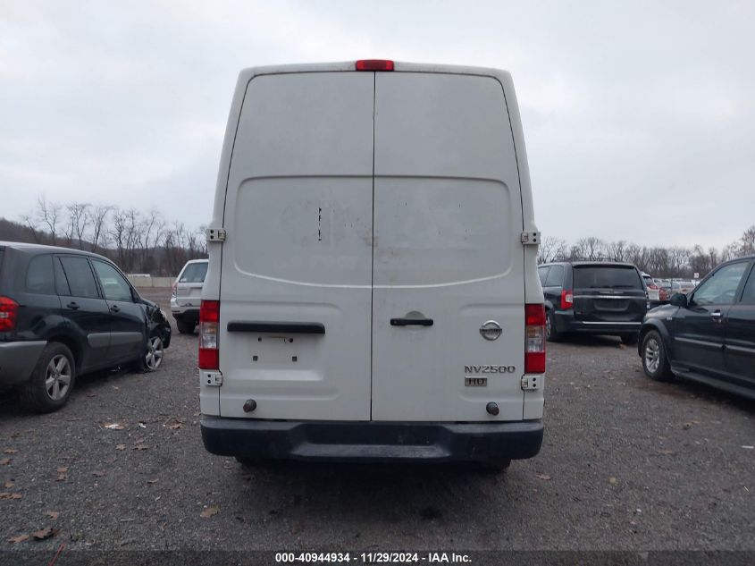 2014 Nissan Nv Cargo Nv2500 Hd S V6 VIN: 1N6BF0LX8EN108258 Lot: 40944934