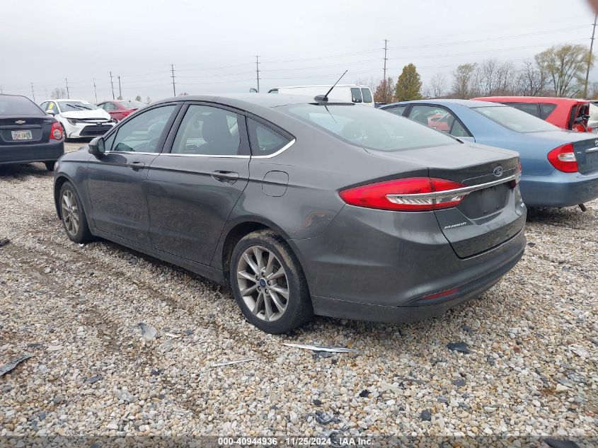 VIN 3FA6P0HD2HR202207 2017 Ford Fusion, SE no.3