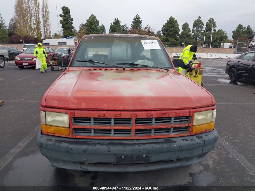 1992 Dodge Dakota VIN: 1B7FL26X2NS543167 Lot: 40944947