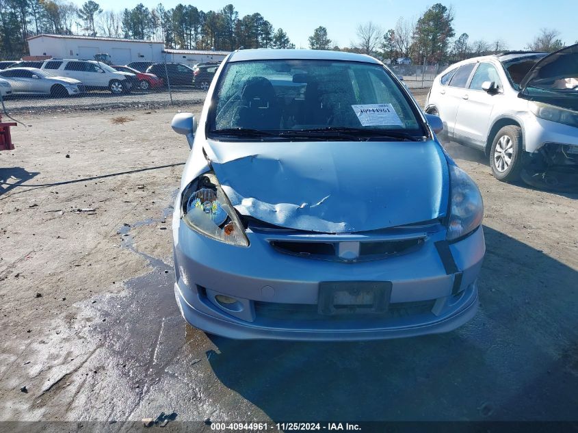 2008 Honda Fit Sport VIN: JHMGD38618S033813 Lot: 40944961