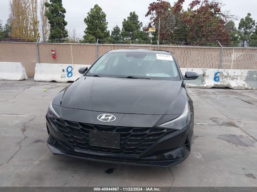 2021 Hyundai Elantra Sel VIN: 5NPLM4AG9MH000768 Lot: 40944967