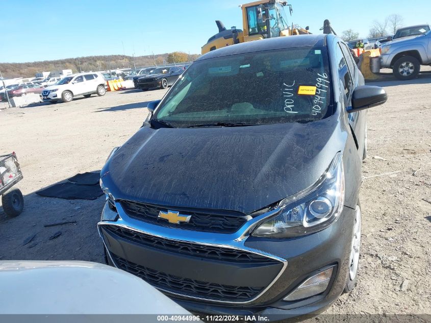 2022 Chevrolet Spark Fwd Ls Automatic VIN: KL8CB6SA9NC036834 Lot: 40944996