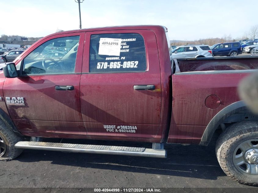 2017 Ram 2500 Tradesman 4X4 6'4 Box VIN: 3C6UR5CJ3HG744327 Lot: 40944998