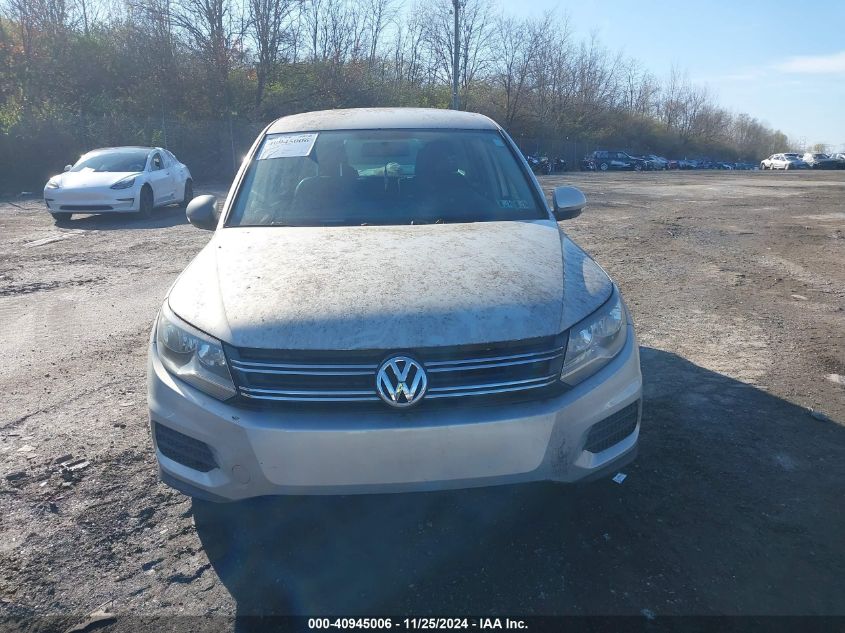 2014 VOLKSWAGEN TIGUAN SE - WVGBV3AX4EW526347