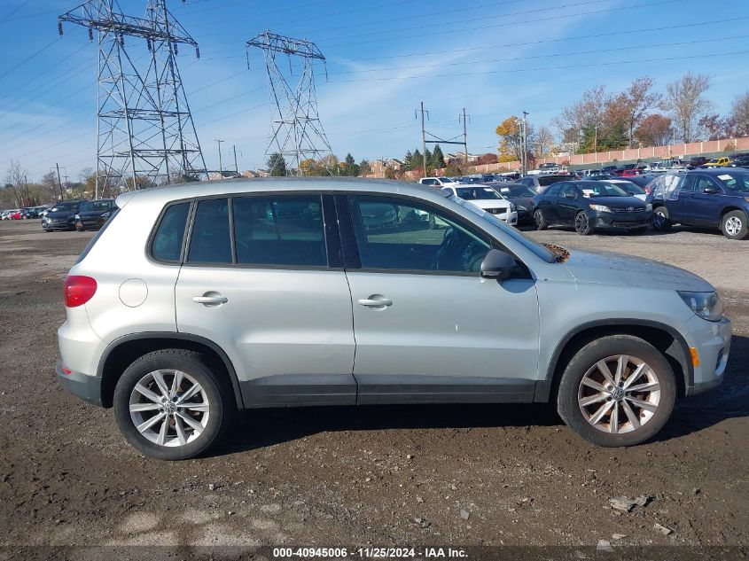 2014 VOLKSWAGEN TIGUAN SE - WVGBV3AX4EW526347