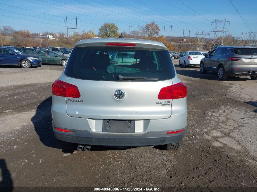 2014 VOLKSWAGEN TIGUAN SE - WVGBV3AX4EW526347